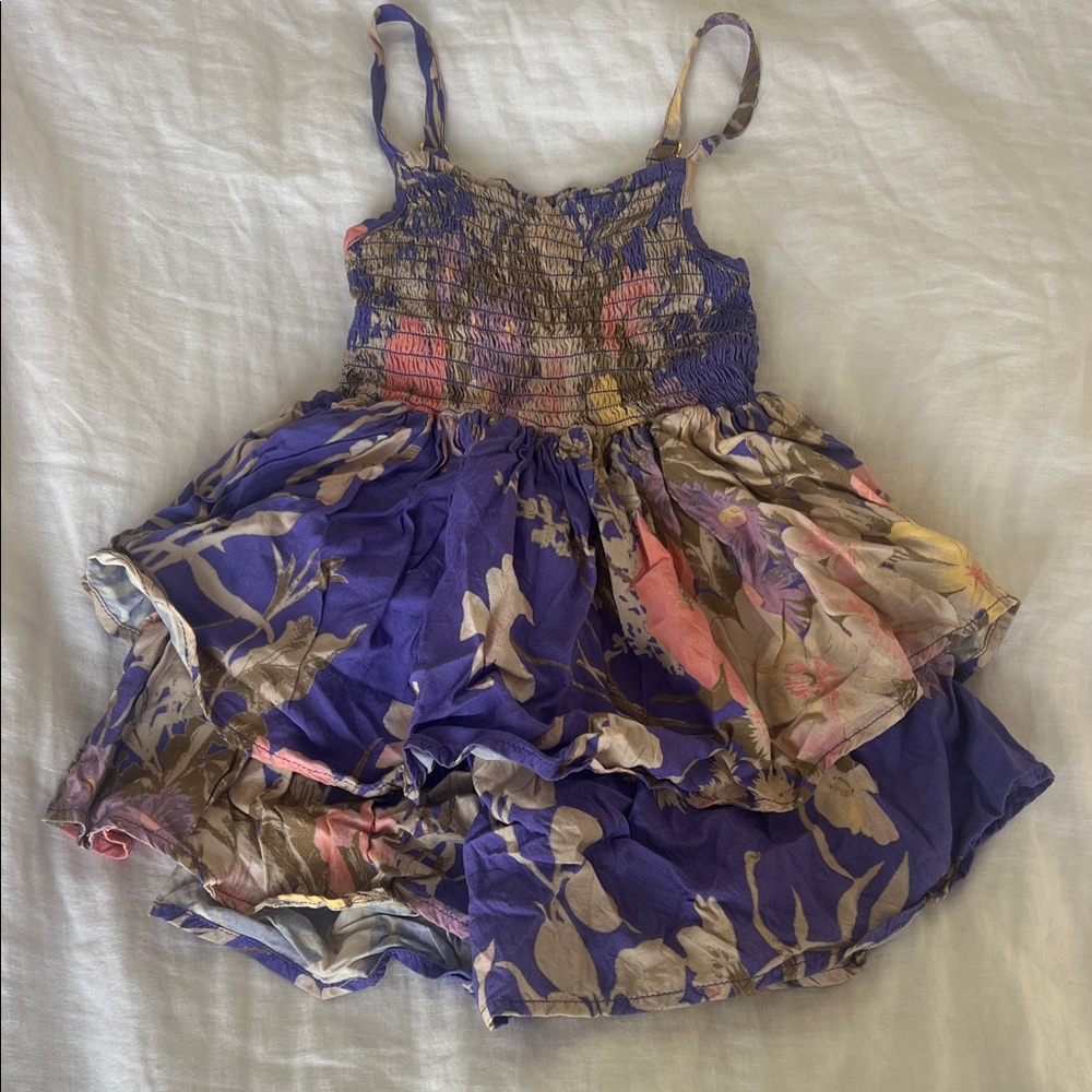 Auguste The Label Purple and Pink Kids Dress